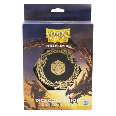 Cover: 5706569500269 | Dice Companion - Iron Grey | Dragon Shield Roleplay