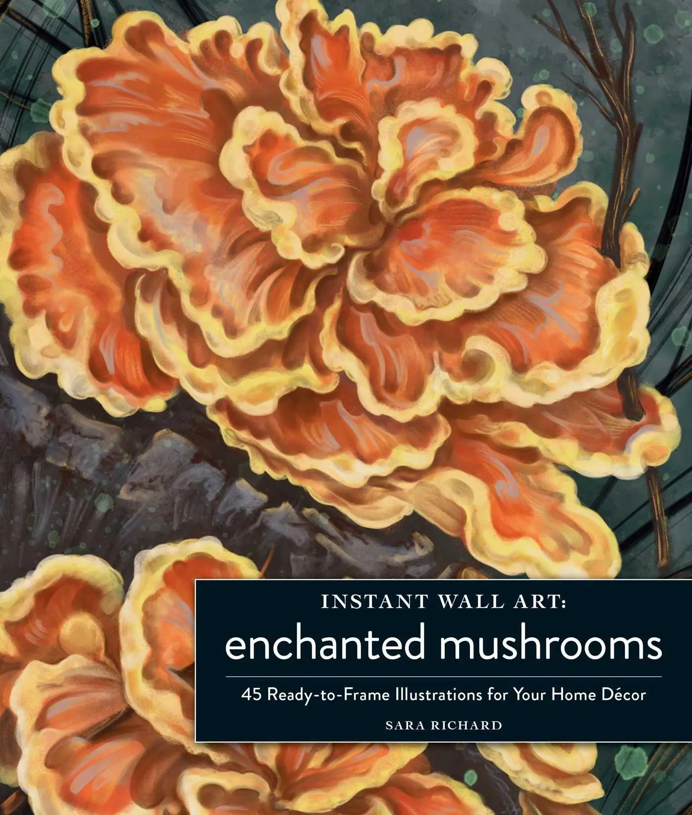 Cover: 9781507220269 | Instant Wall Art Enchanted Mushrooms | Sara Richard | Taschenbuch