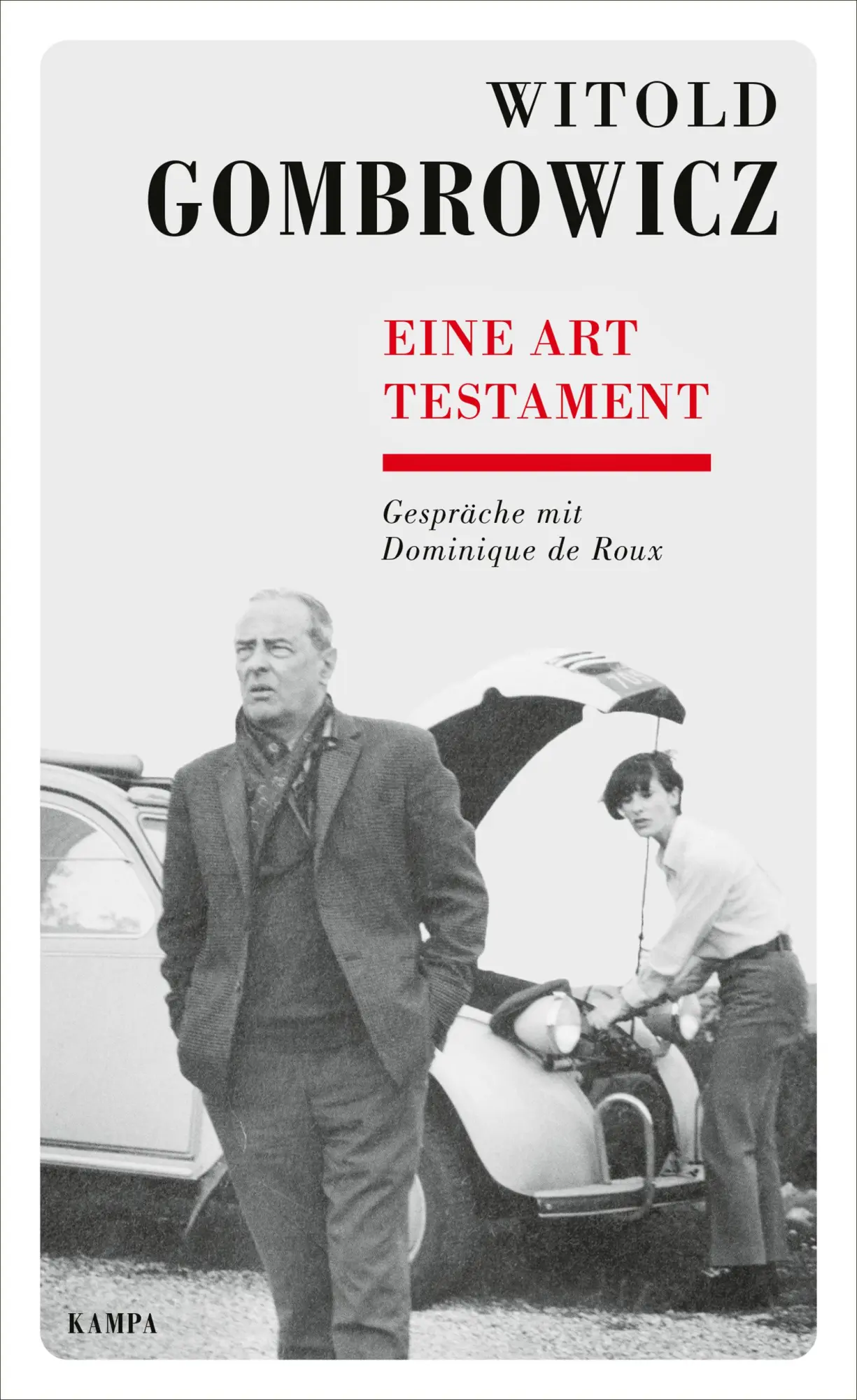 Cover: 9783311140269 | Eine Art Testament | Gespräche mit Dominique de Roux | Buch | 208 S.