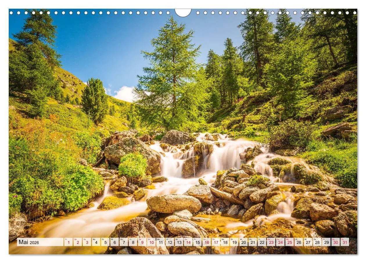 Bild: 9783457770269 | Bündnerland (Wandkalender 2026 DIN A3 quer), CALVENDO Monatskalender
