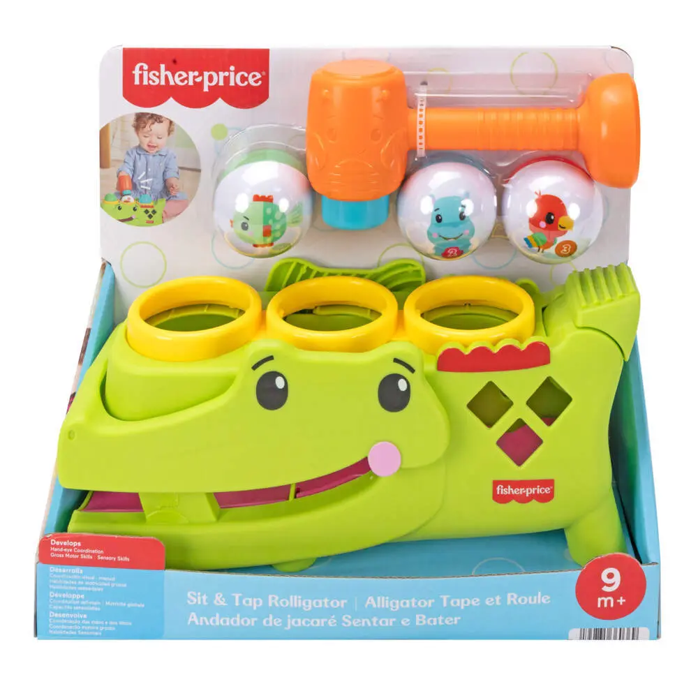 Cover: 194735360369 | Fisher-Price Tap &amp; Roll Gator.JLB94 | Offene Verpackung | JLB94 | 2026