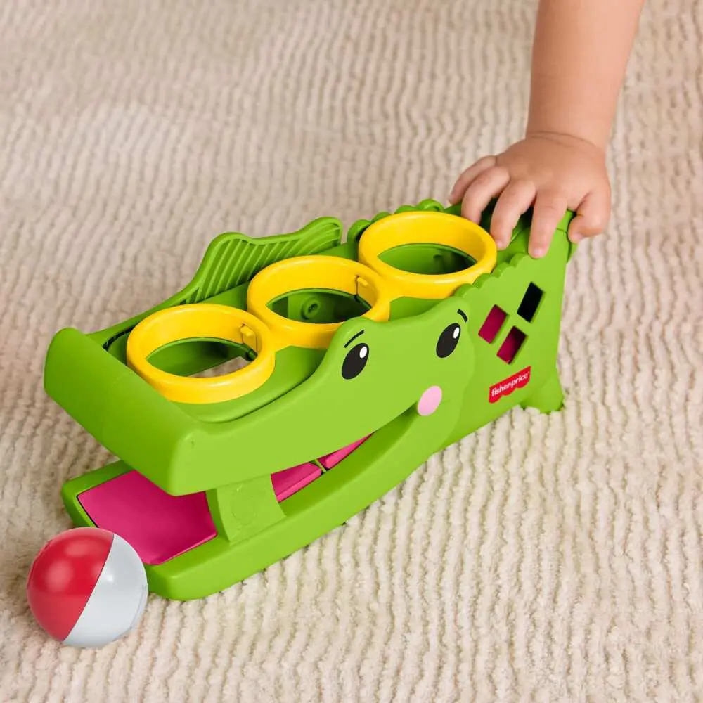 Bild: 194735360369 | Fisher-Price Tap &amp; Roll Gator.JLB94 | Offene Verpackung | JLB94 | 2026