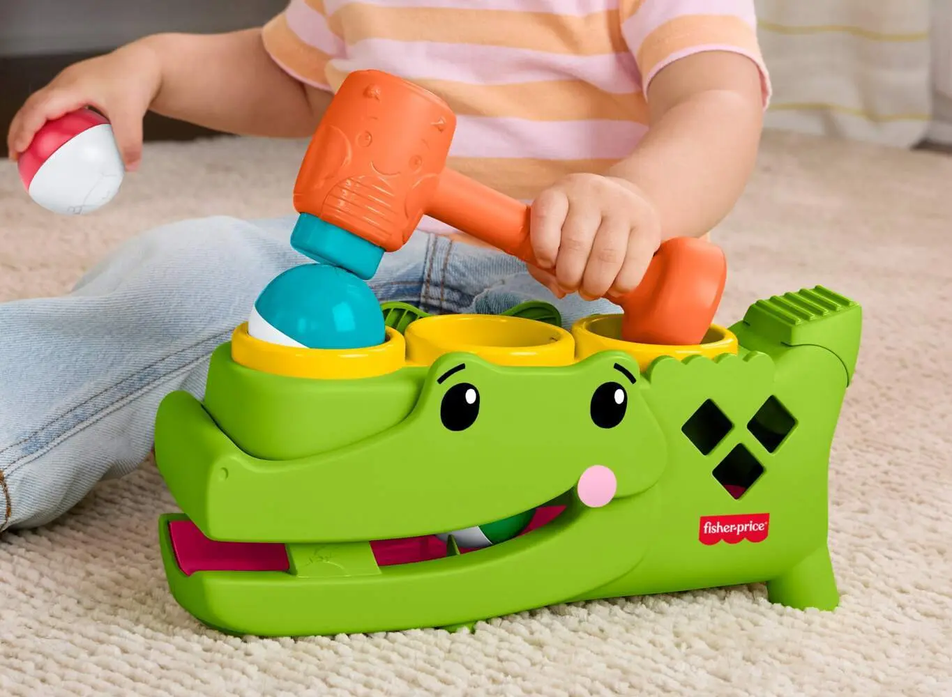 Bild: 194735360369 | Fisher-Price Tap &amp; Roll Gator.JLB94 | Offene Verpackung | JLB94 | 2026