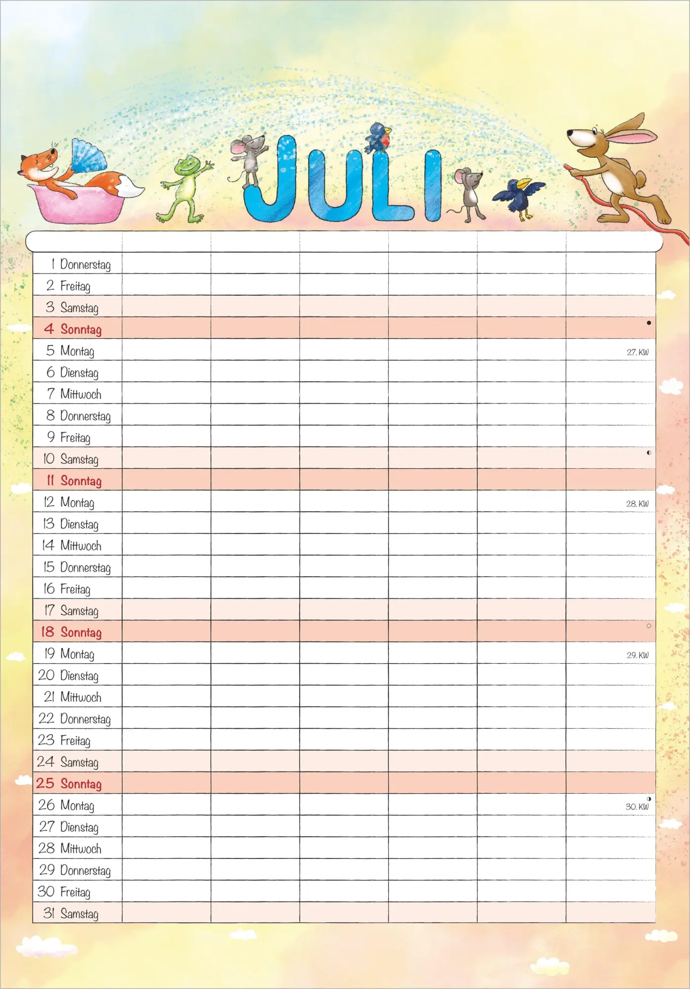 Bild: 4069095010369 | Familienplaner Cartoon 2027 | Neumann Verlage GmbH &amp; Co KG | Kalender