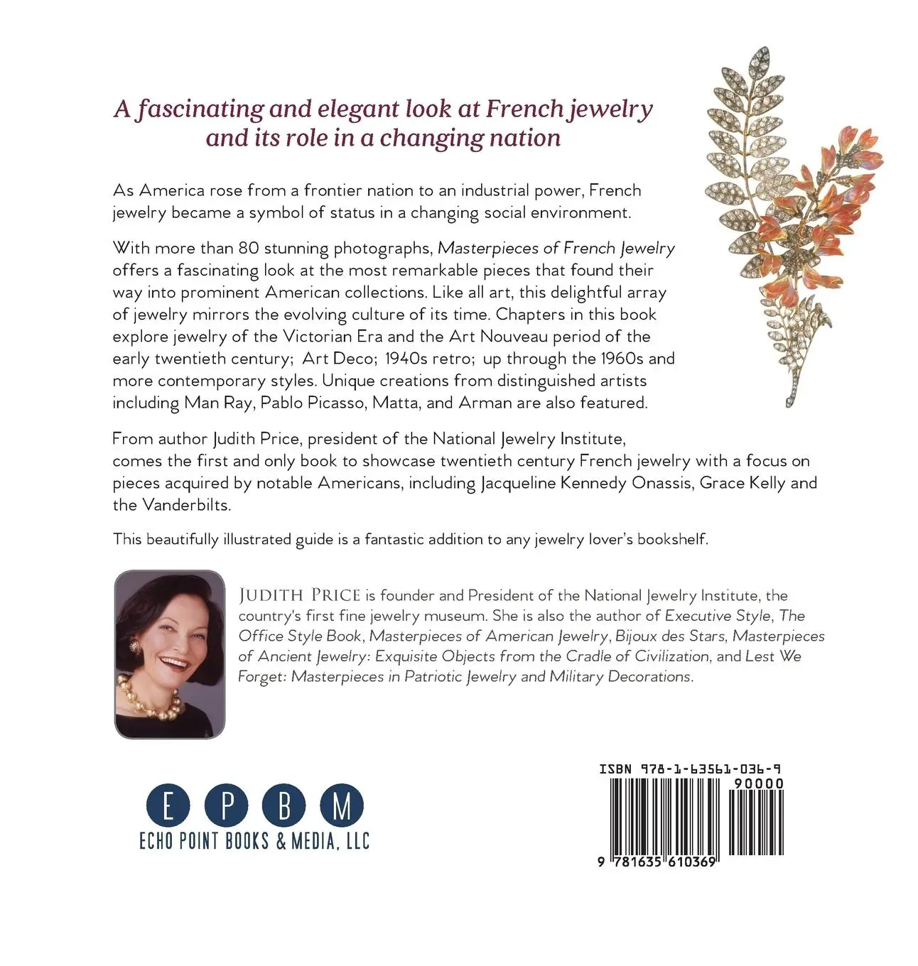 Rückseite: 9781635610369 | Masterpieces of French Jewelry | Judith Price | Buch | Englisch | 2017