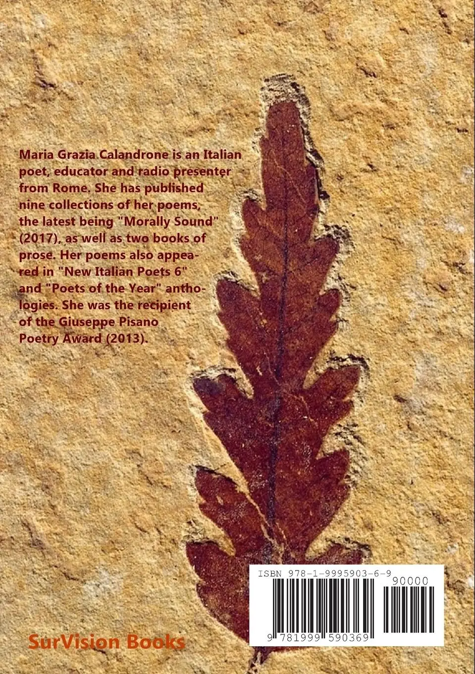 Rückseite: 9781999590369 | Fossils | Maria Grazia Calandrone | Taschenbuch | Englisch | 2018