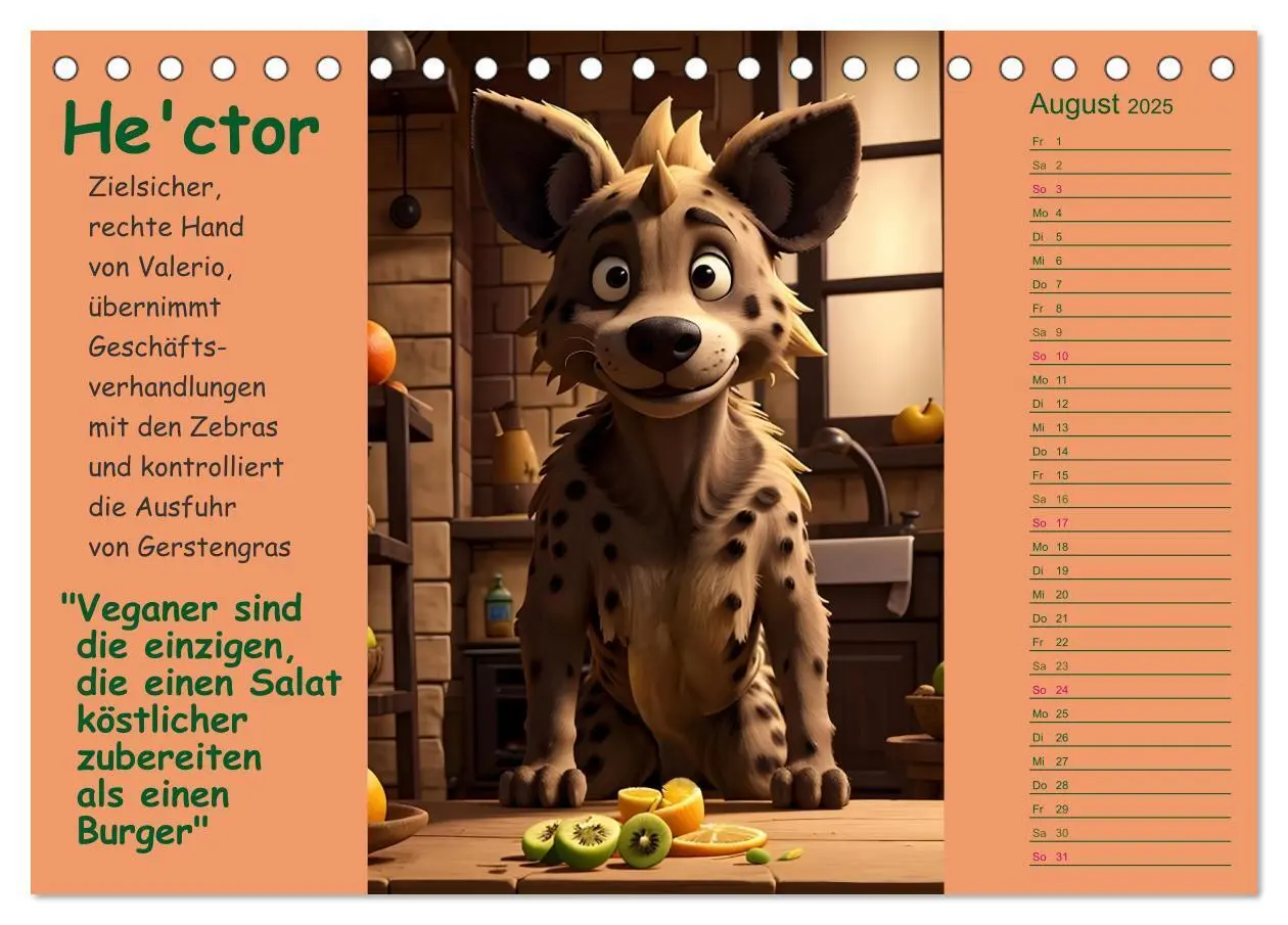 Bild: 9783457210369 | Das FUFU-Syndikat (Tischkalender 2025 DIN A5 quer), CALVENDO...
