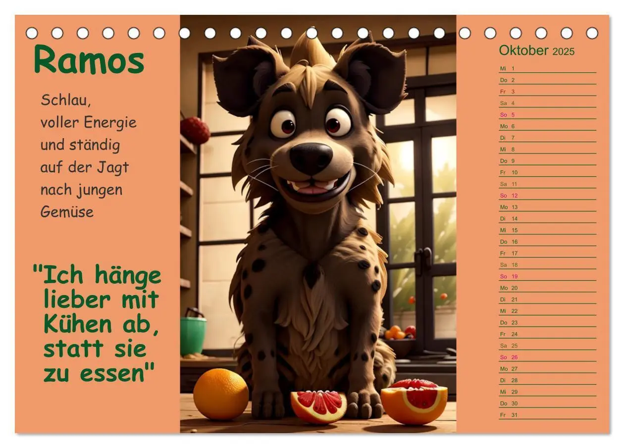 Bild: 9783457210369 | Das FUFU-Syndikat (Tischkalender 2025 DIN A5 quer), CALVENDO...