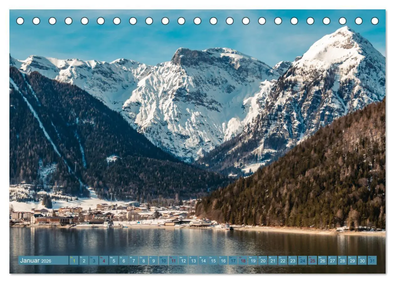 Bild: 9783457520369 | ACHENSEE Impressionen (Tischkalender 2026 DIN A5 quer), CALVENDO...