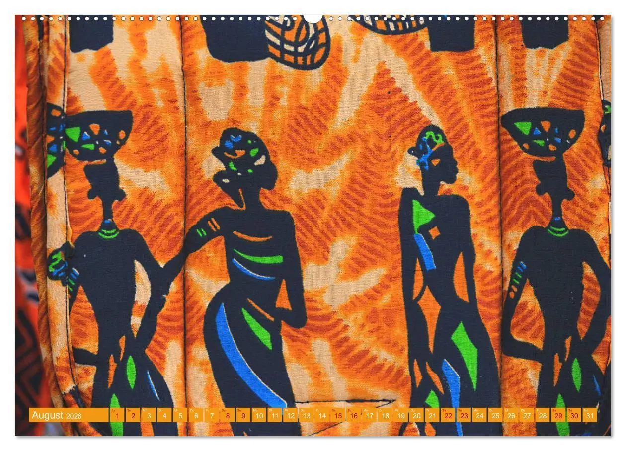 Bild: 9783457760369 | Farbenfrohes Afrika (hochwertiger Premium Wandkalender 2026 DIN A2...
