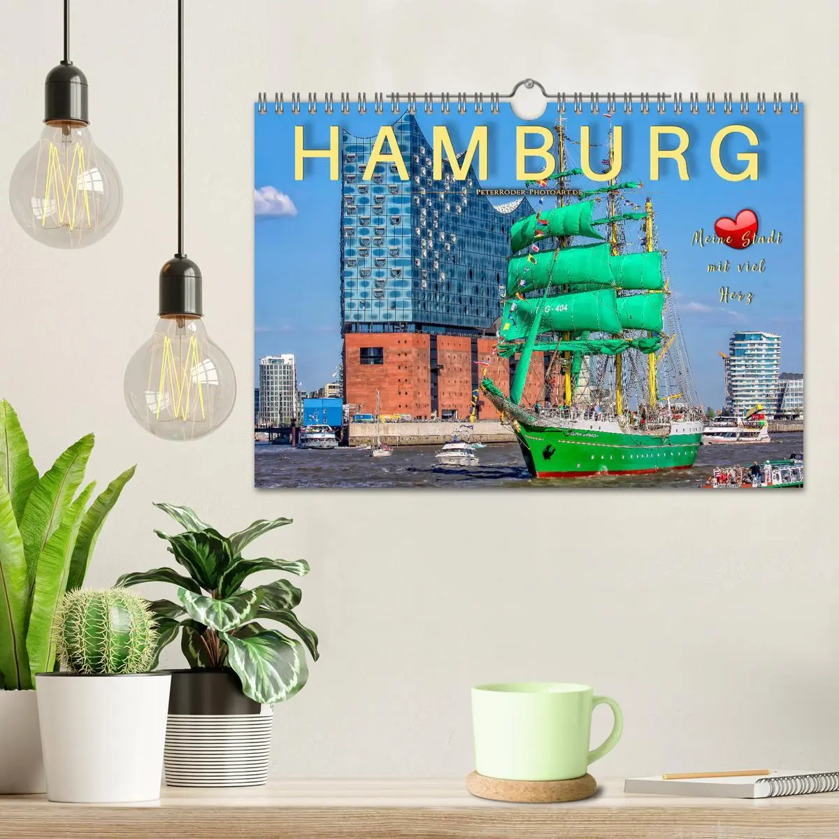 Bild: 9783457830369 | Hamburg - meine Stadt mit viel Herz (Wandkalender 2026 DIN A4...