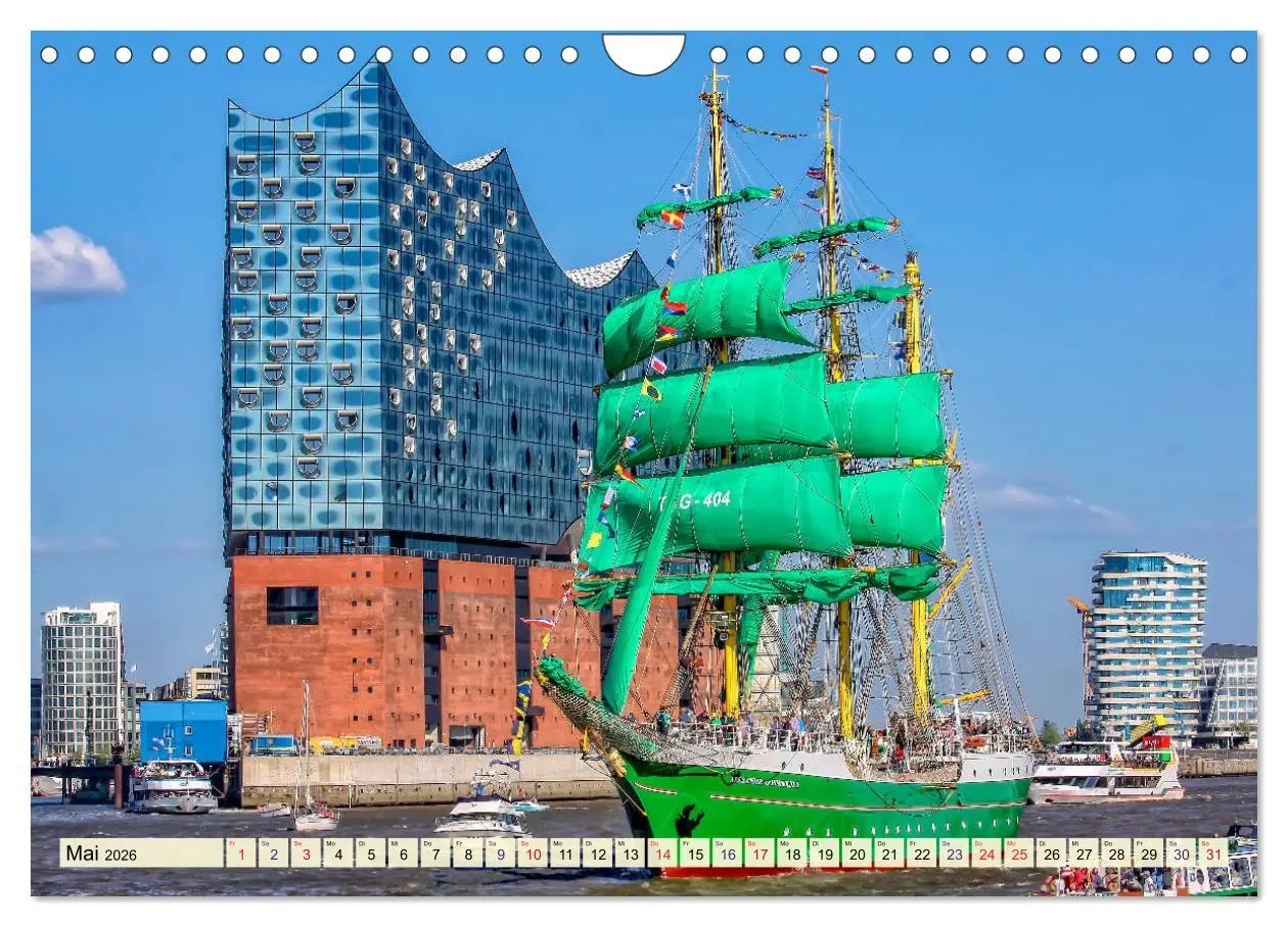 Bild: 9783457830369 | Hamburg - meine Stadt mit viel Herz (Wandkalender 2026 DIN A4...