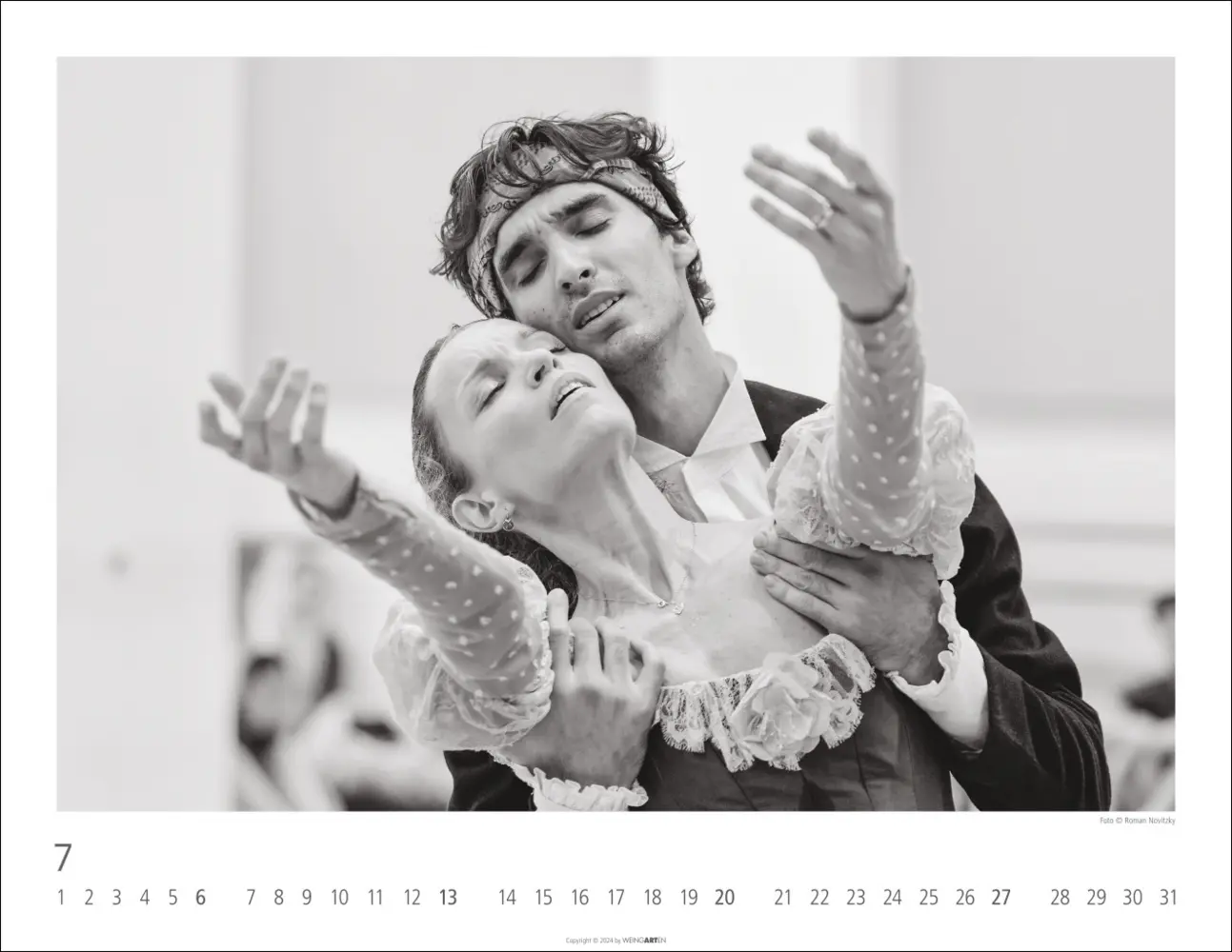 Bild: 9783839900369 | Ballettsaal - Stuttgarter Ballett Kalender 2025 - Stuttgarter Ballett