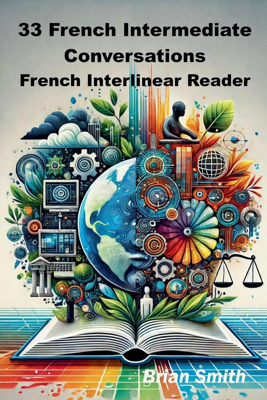 Cover: 9798227400369 | 33 French Intermediate Conversations | Brian Smith | Taschenbuch