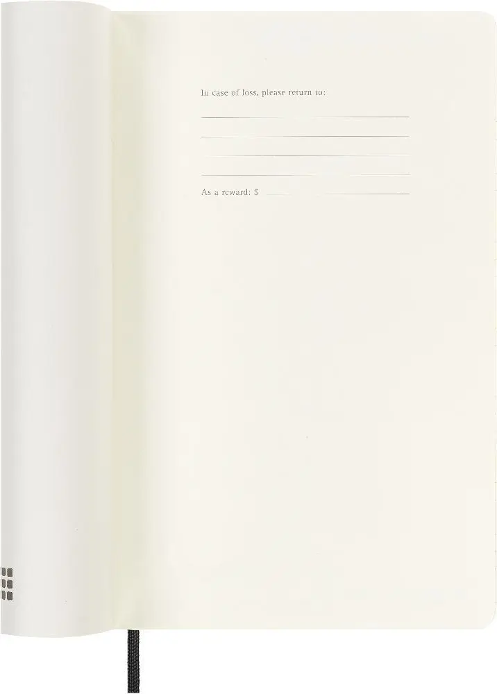 Bild: 8056999270469 | Moleskine 12 Monate Monats Notizkalender 2025, Large/A5 | Taschenbuch