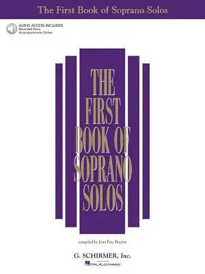 Cover: 9780634020469 | The First Book of Soprano Solos Book/Online Audio | Joan Frey Boytim