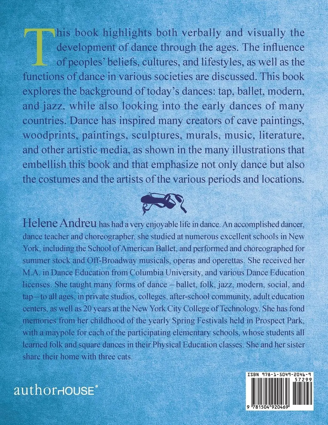 Rückseite: 9781504920469 | DANCE - An Illustrated History | Helene Andreu | Taschenbuch | 2015