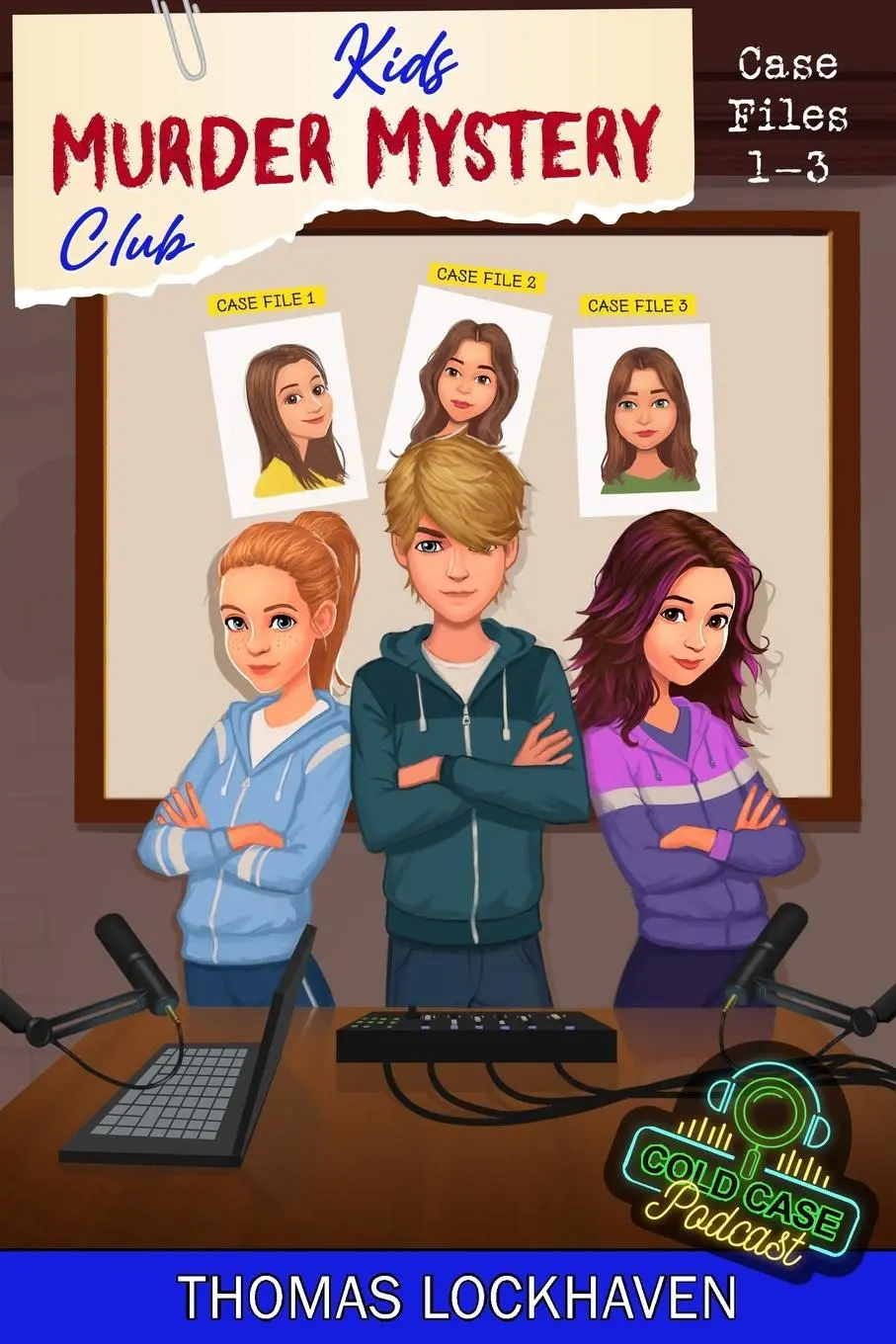 Cover: 9781639110469 | Cold Case Podcast - Case Files 1-3 | Kids Murder Mystery Club | Buch