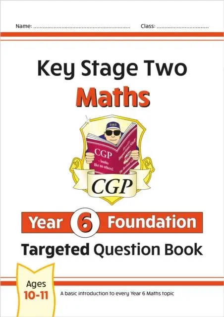 Cover: 9781789080469 | KS2 Maths Year 6 Foundation Targeted Question Book | Cgp Books | Buch