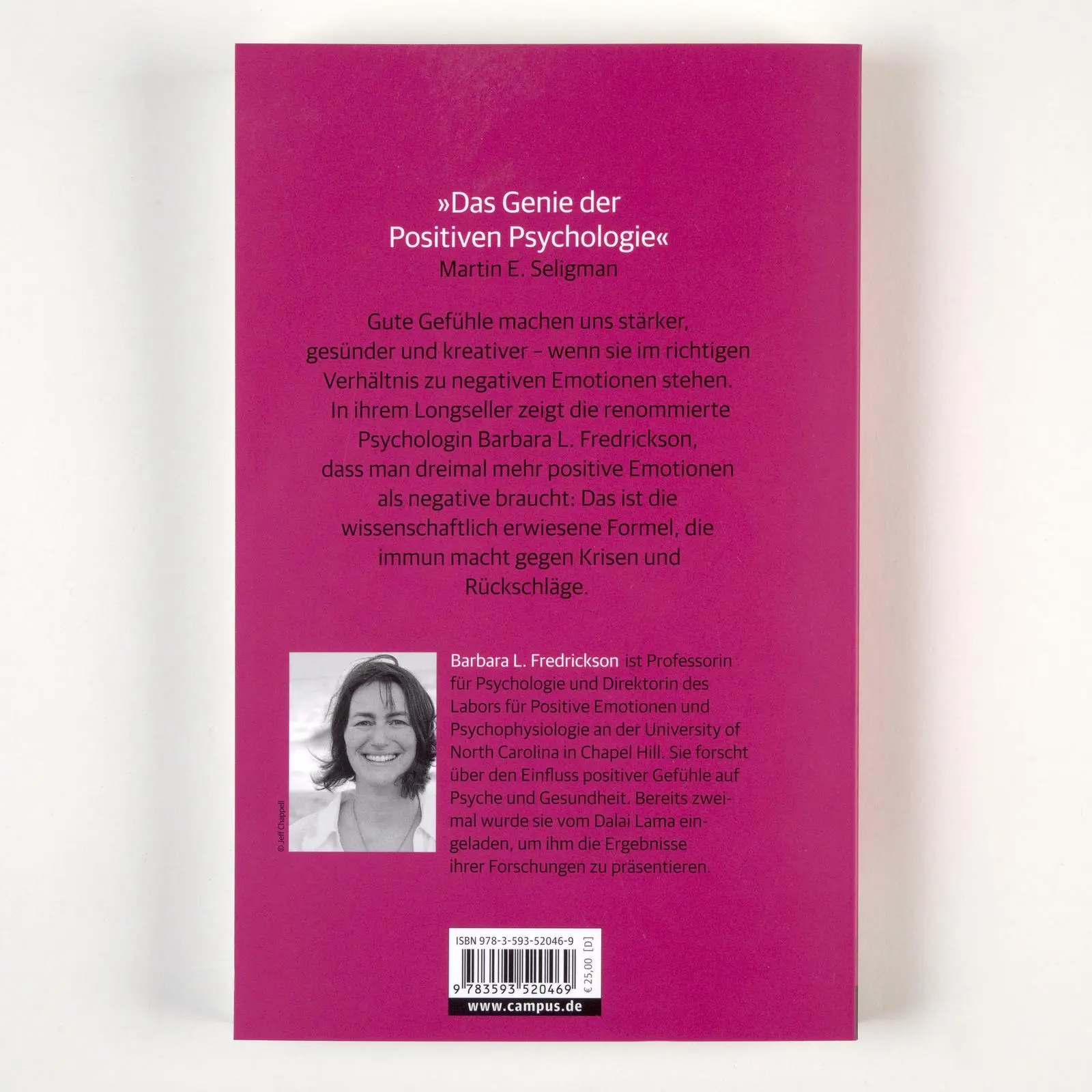 Rückseite: 9783593520469 | Die Macht der guten Gefühle | Barbara L. Fredrickson | Taschenbuch