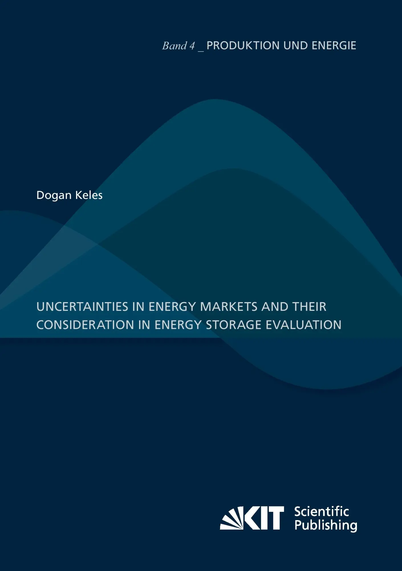 Uncertainties in energy markets and their consideration in energy storage evaluation (Produktion und Energie / Karlsruher Institut fuer Technologie, ... Institut fuer Umweltforschung)