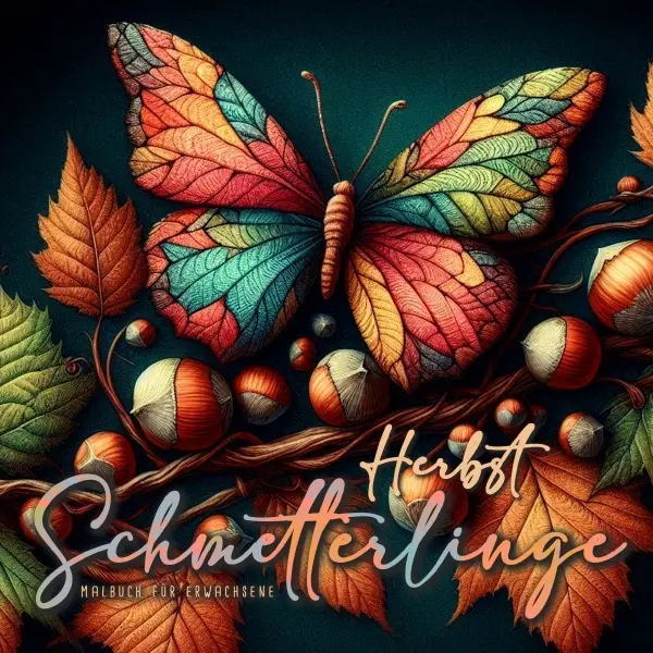 Cover: 9783759870469 | Herbst Schmetterlinge Malbuch für Erwachsene | Publishing (u. a.)
