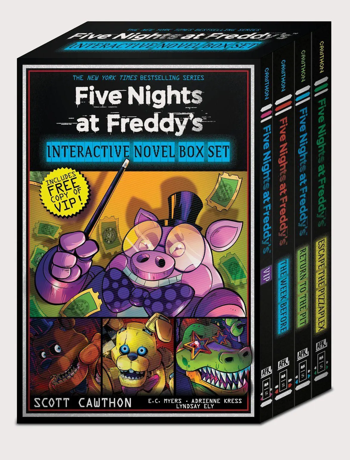 Cover: 9798225030469 | Five Nights at Freddy's: Interactive Novels Box Set | Scott Cawthon
