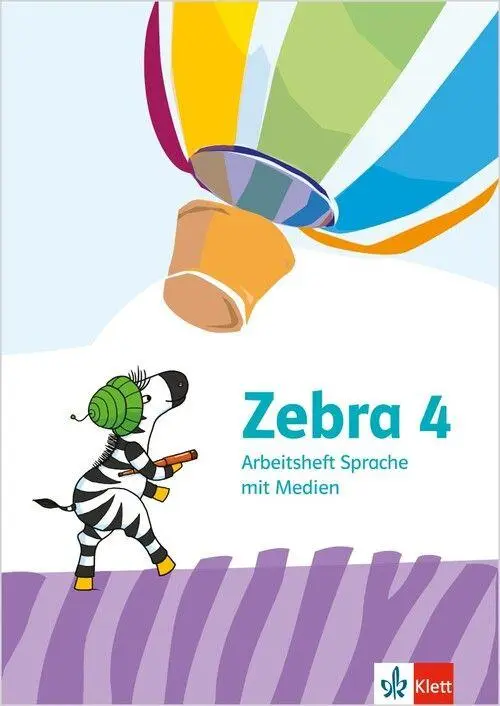 Cover: 9783122710569 | Zebra 4. Arbeitsheft Sprache mit Medien Klasse 4 | Bundle | Deutsch