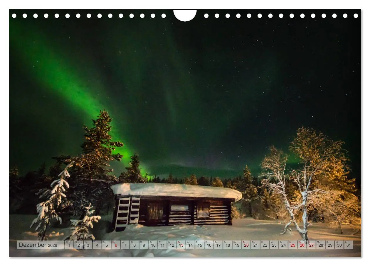 Bild: 9783457670569 | Lappland - Winterwandern Impressionen (Wandkalender 2026 DIN A4...