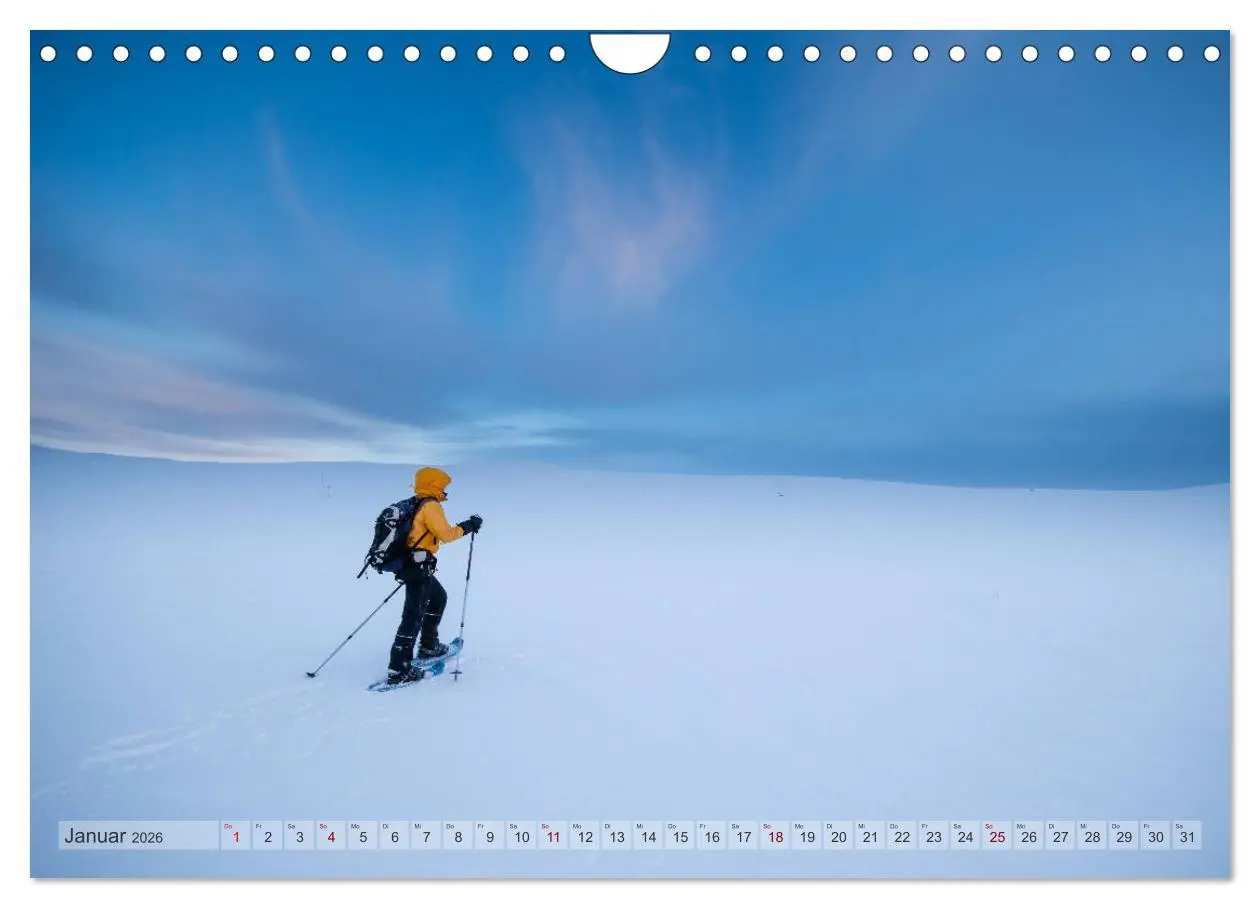 Bild: 9783457670569 | Lappland - Winterwandern Impressionen (Wandkalender 2026 DIN A4...