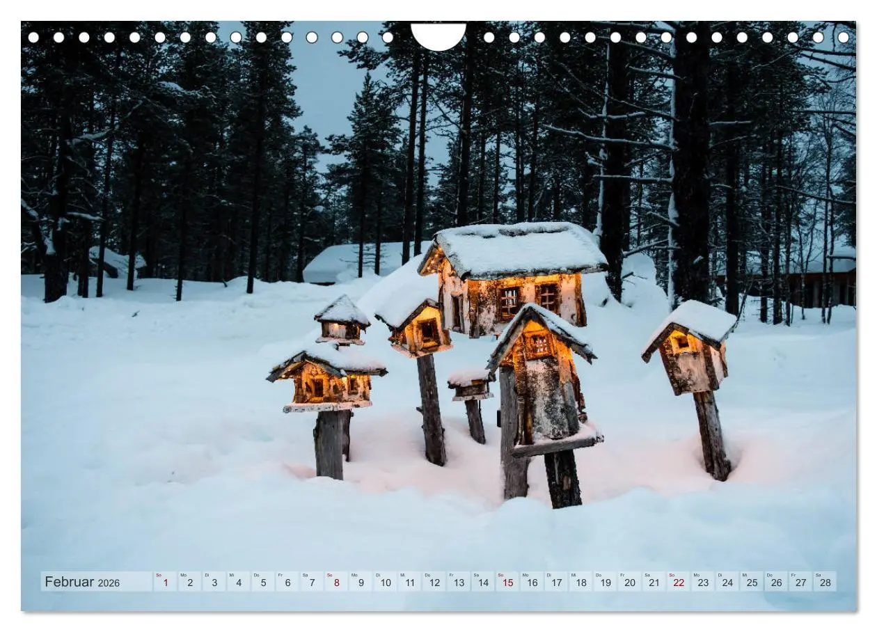 Bild: 9783457670569 | Lappland - Winterwandern Impressionen (Wandkalender 2026 DIN A4...