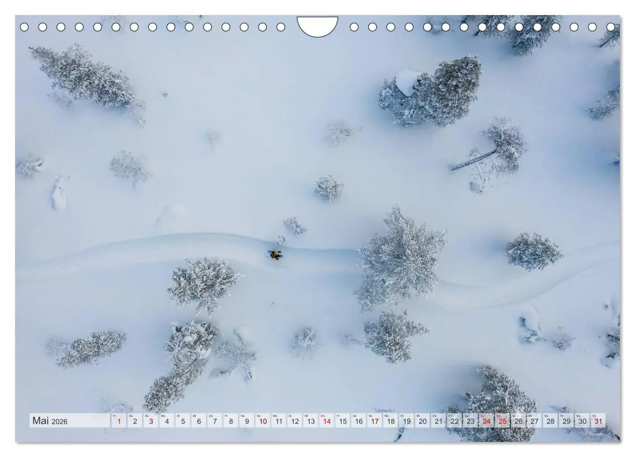 Bild: 9783457670569 | Lappland - Winterwandern Impressionen (Wandkalender 2026 DIN A4...