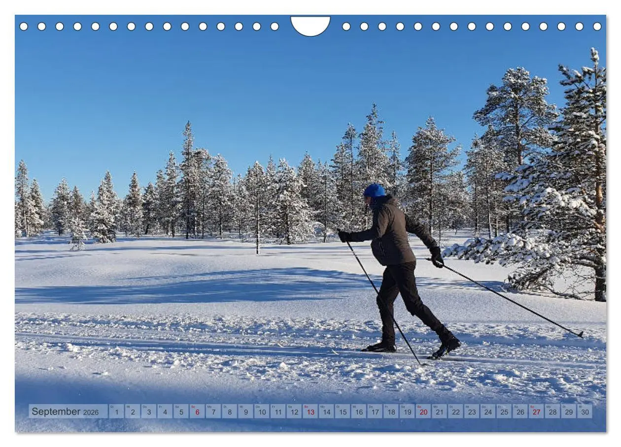 Bild: 9783457670569 | Lappland - Winterwandern Impressionen (Wandkalender 2026 DIN A4...