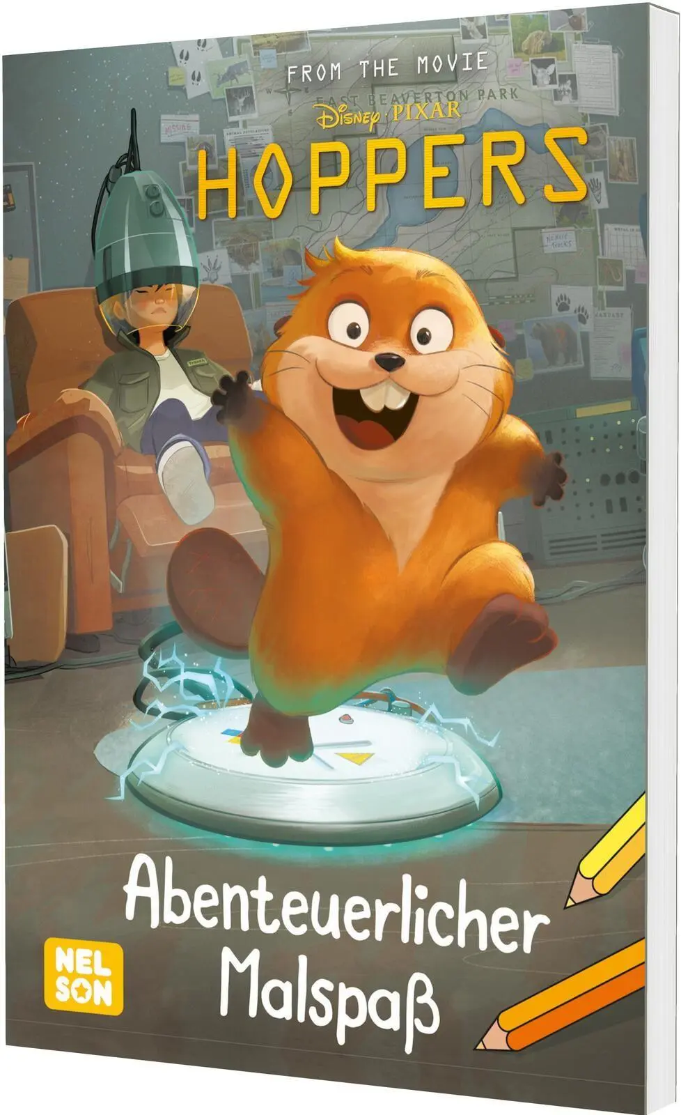 Cover: 9783845130569 | Disney Kreative Beschäftigung: Hoppers: Malblock zum Film | Buch