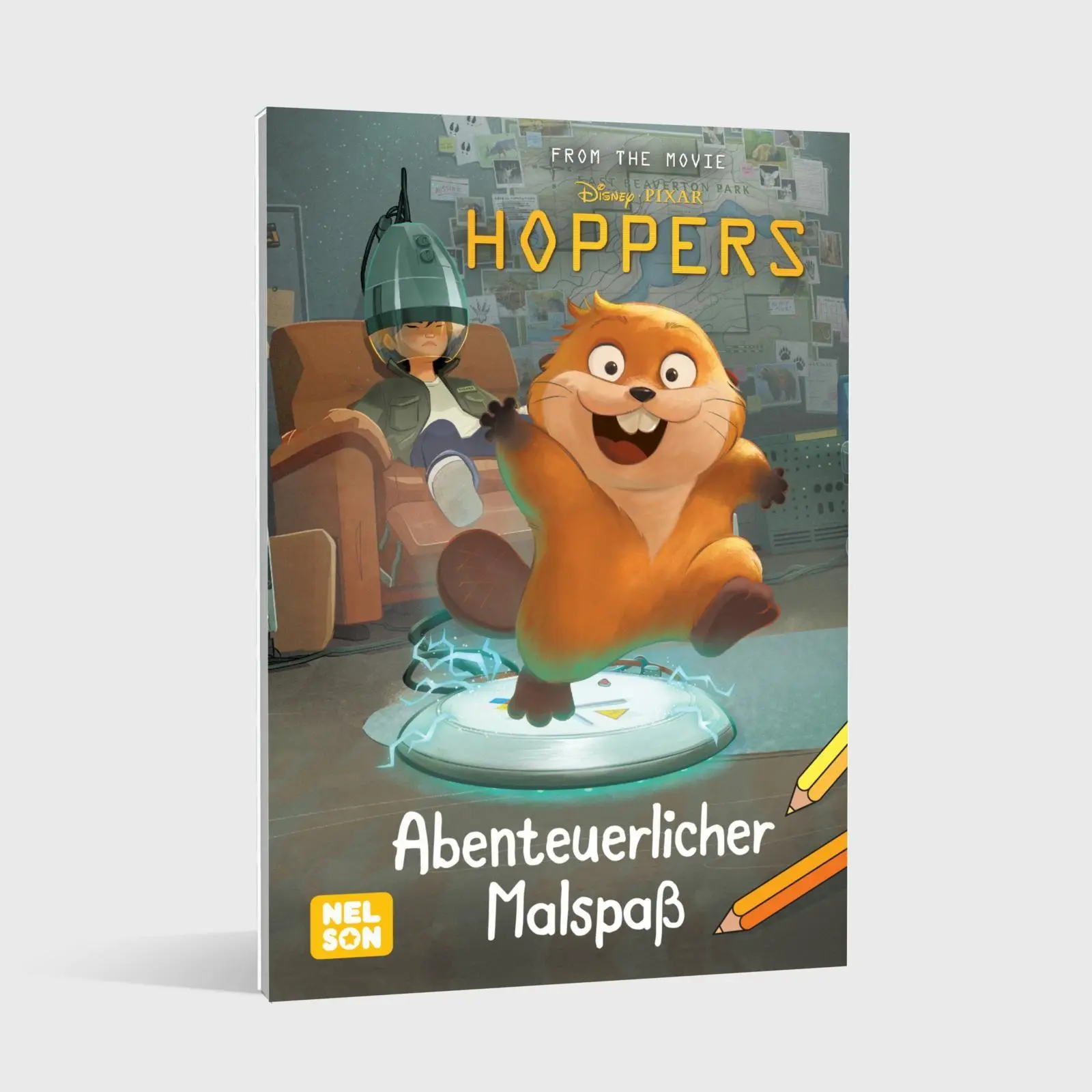 Bild: 9783845130569 | Disney Kreative Beschäftigung: Hoppers: Malblock zum Film | Buch