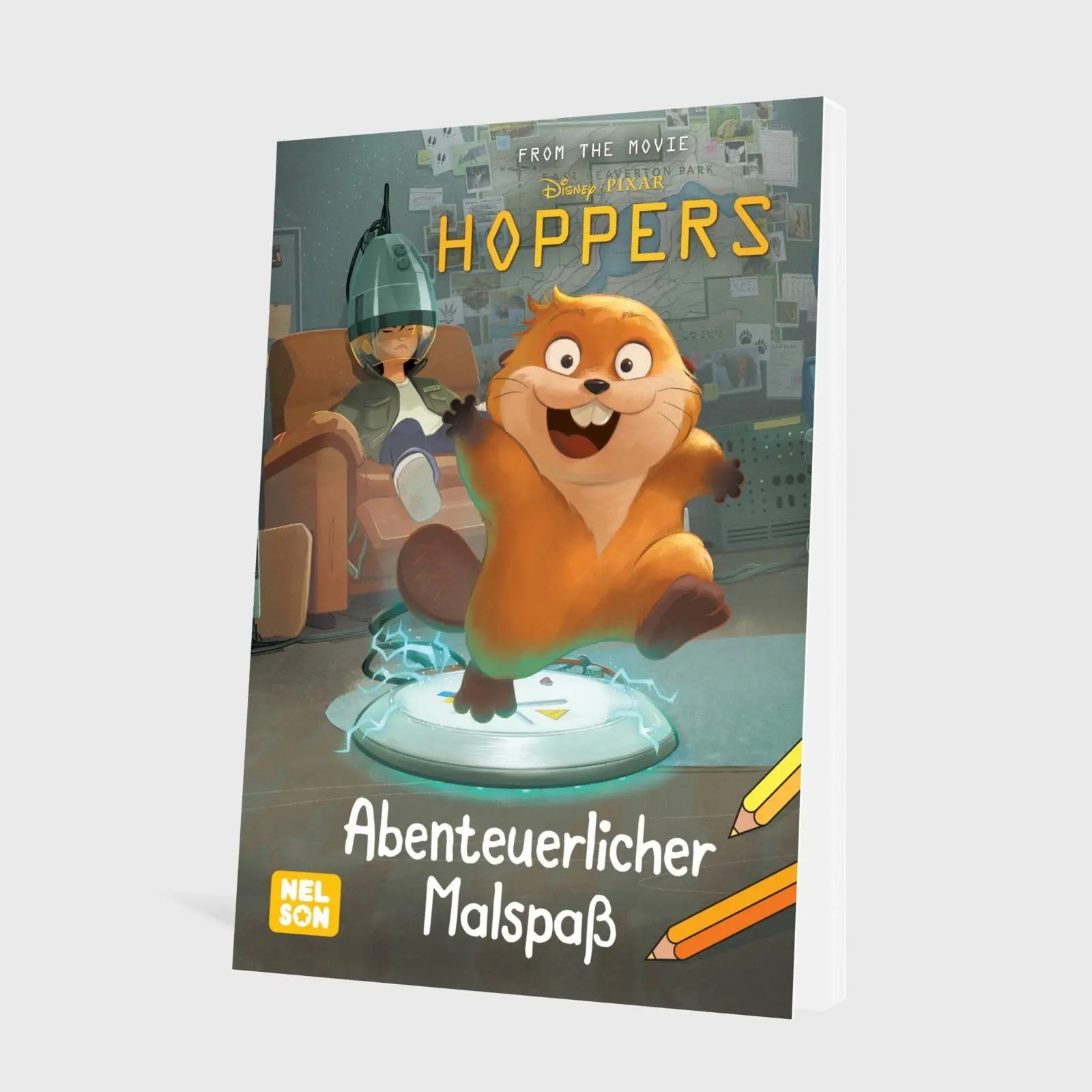 Bild: 9783845130569 | Disney Kreative Beschäftigung: Hoppers: Malblock zum Film | Buch