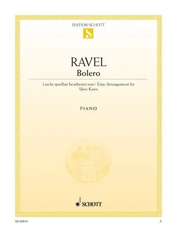 Cover: 9790001150569 | Bolero (Korn) | Maurice Ravel | Buch | Deutsch | 2008 | Schott Music