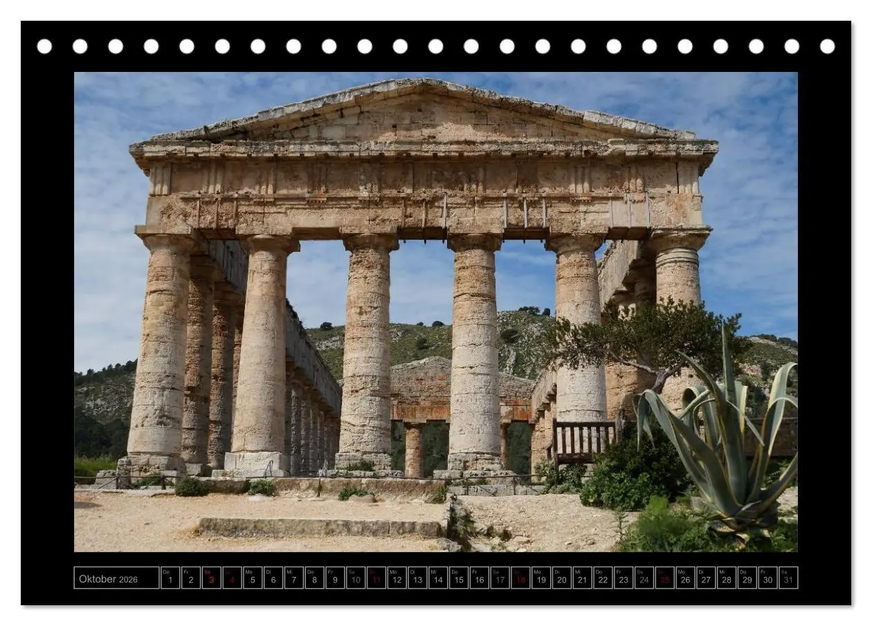 Bild: 9783516200669 | Sizilien (Tischkalender 2026 DIN A5 quer), CALVENDO Monatskalender