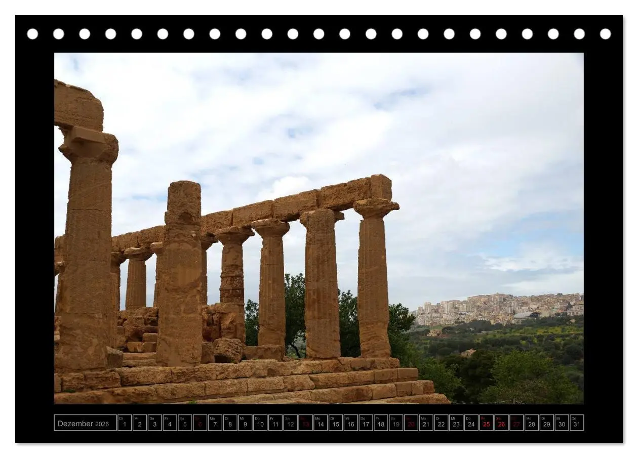 Bild: 9783516200669 | Sizilien (Tischkalender 2026 DIN A5 quer), CALVENDO Monatskalender