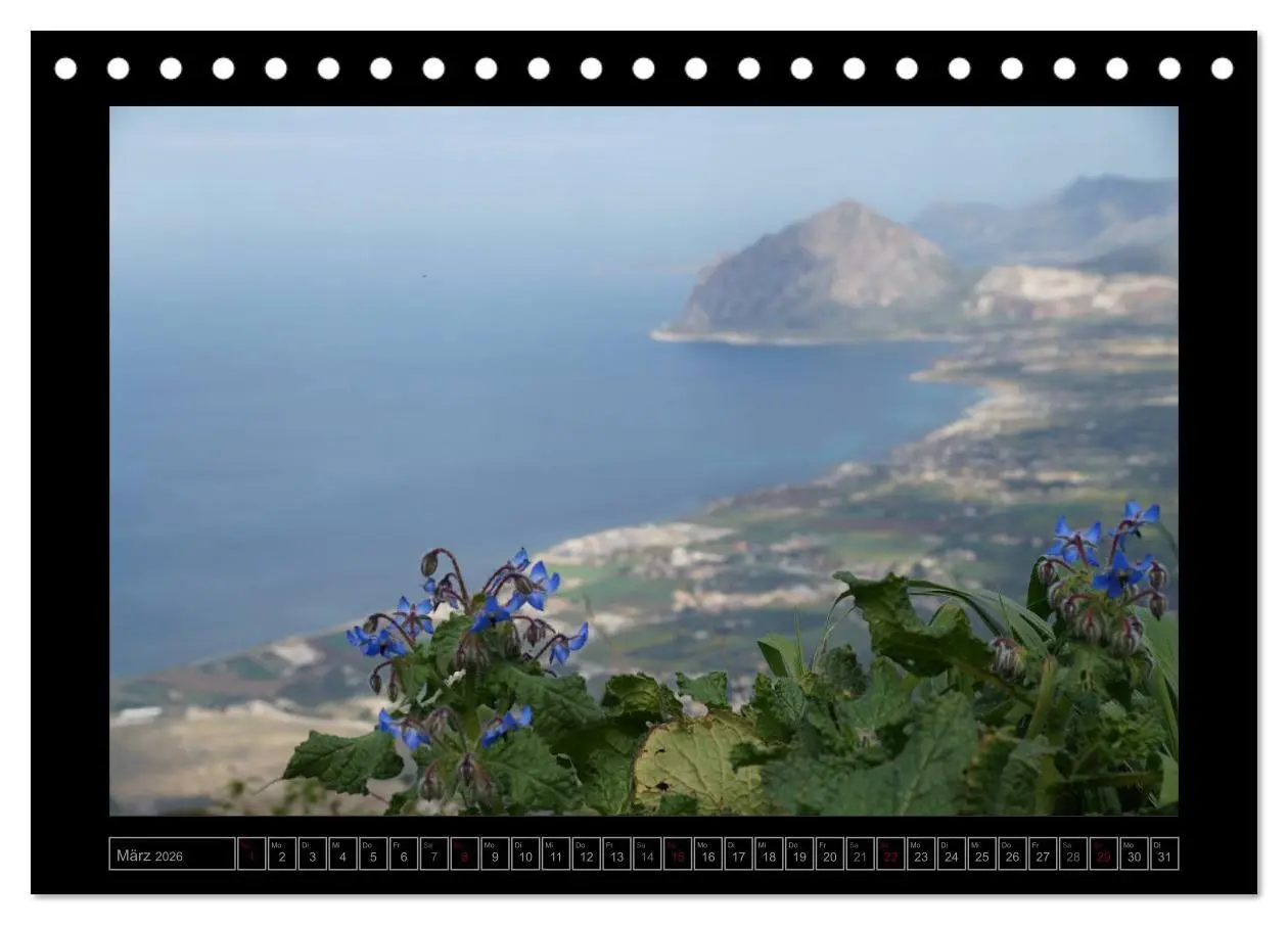 Bild: 9783516200669 | Sizilien (Tischkalender 2026 DIN A5 quer), CALVENDO Monatskalender