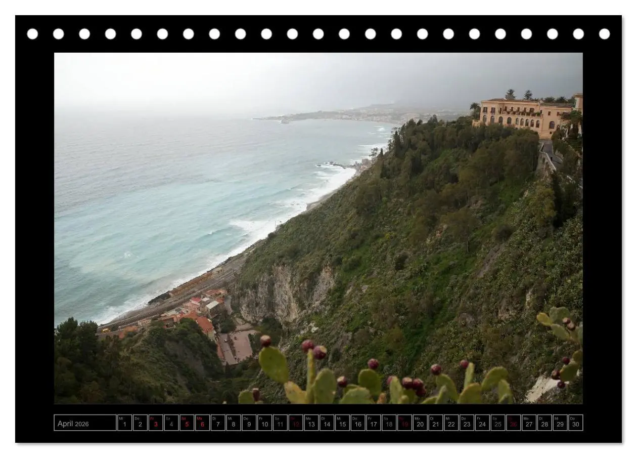 Bild: 9783516200669 | Sizilien (Tischkalender 2026 DIN A5 quer), CALVENDO Monatskalender