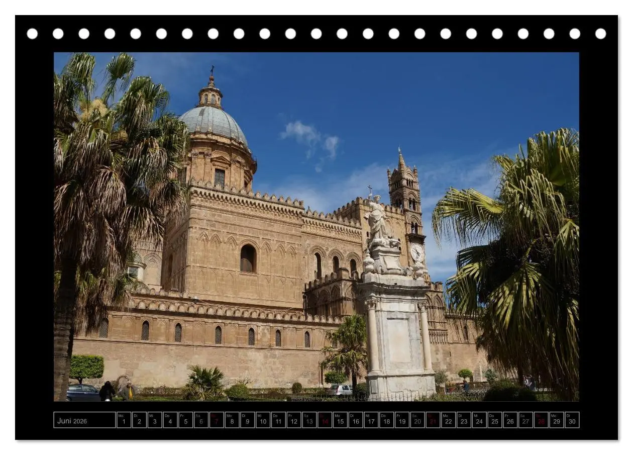 Bild: 9783516200669 | Sizilien (Tischkalender 2026 DIN A5 quer), CALVENDO Monatskalender