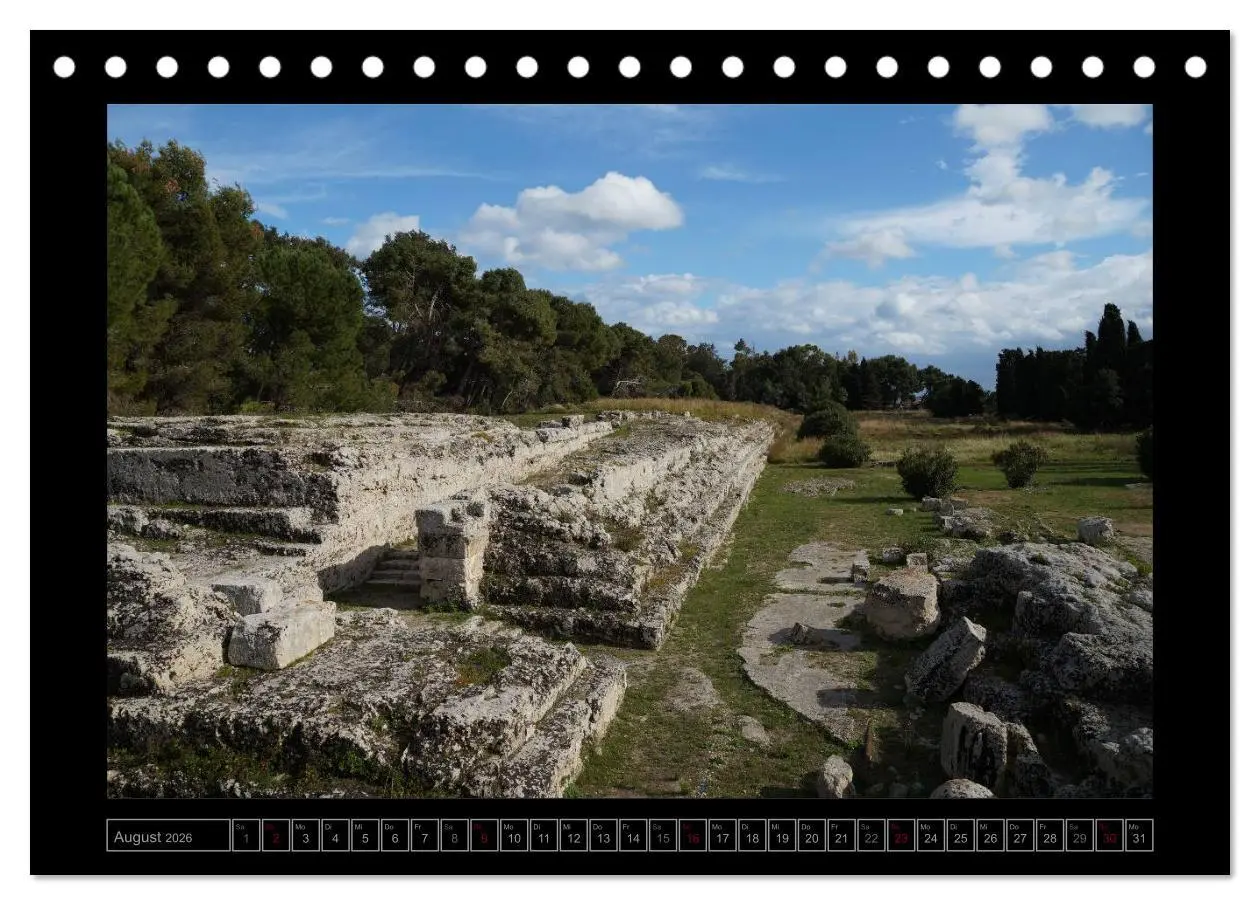 Bild: 9783516200669 | Sizilien (Tischkalender 2026 DIN A5 quer), CALVENDO Monatskalender