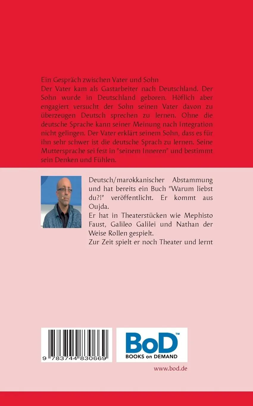 Rückseite: 9783744830669 | Warum lernst du kein Deutsch ?! | El Houari Slimi | Taschenbuch | 2017