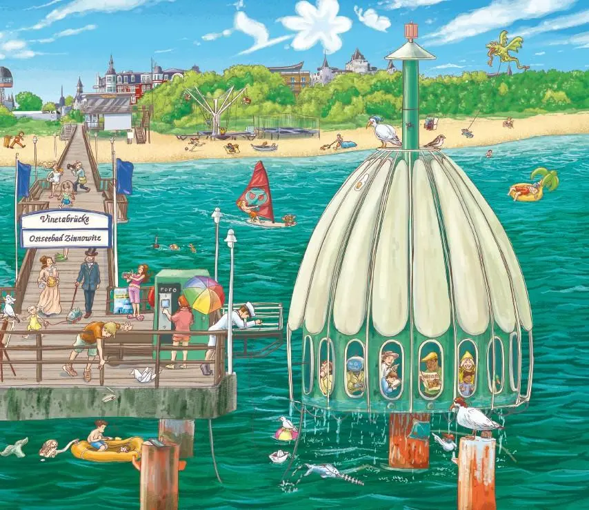 Bild: 9783910150669 | Mein Insel-Wimmelbuch Usedom | Marc Robitzky | Buch | 22 S. | Deutsch