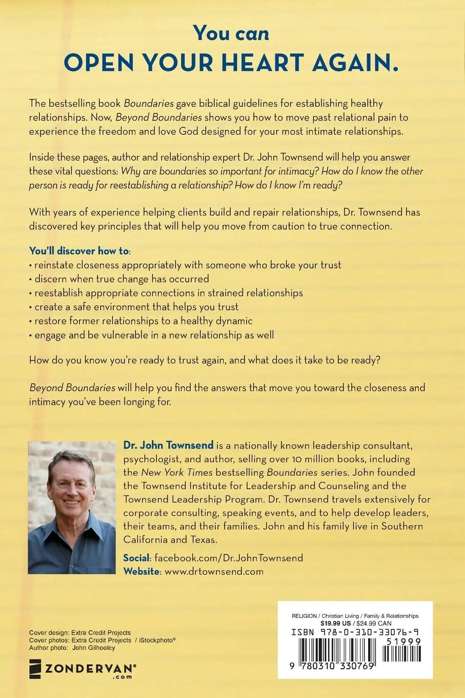Rückseite: 9780310330769 | Beyond Boundaries | Learning to Trust Again in Relationships | Buch