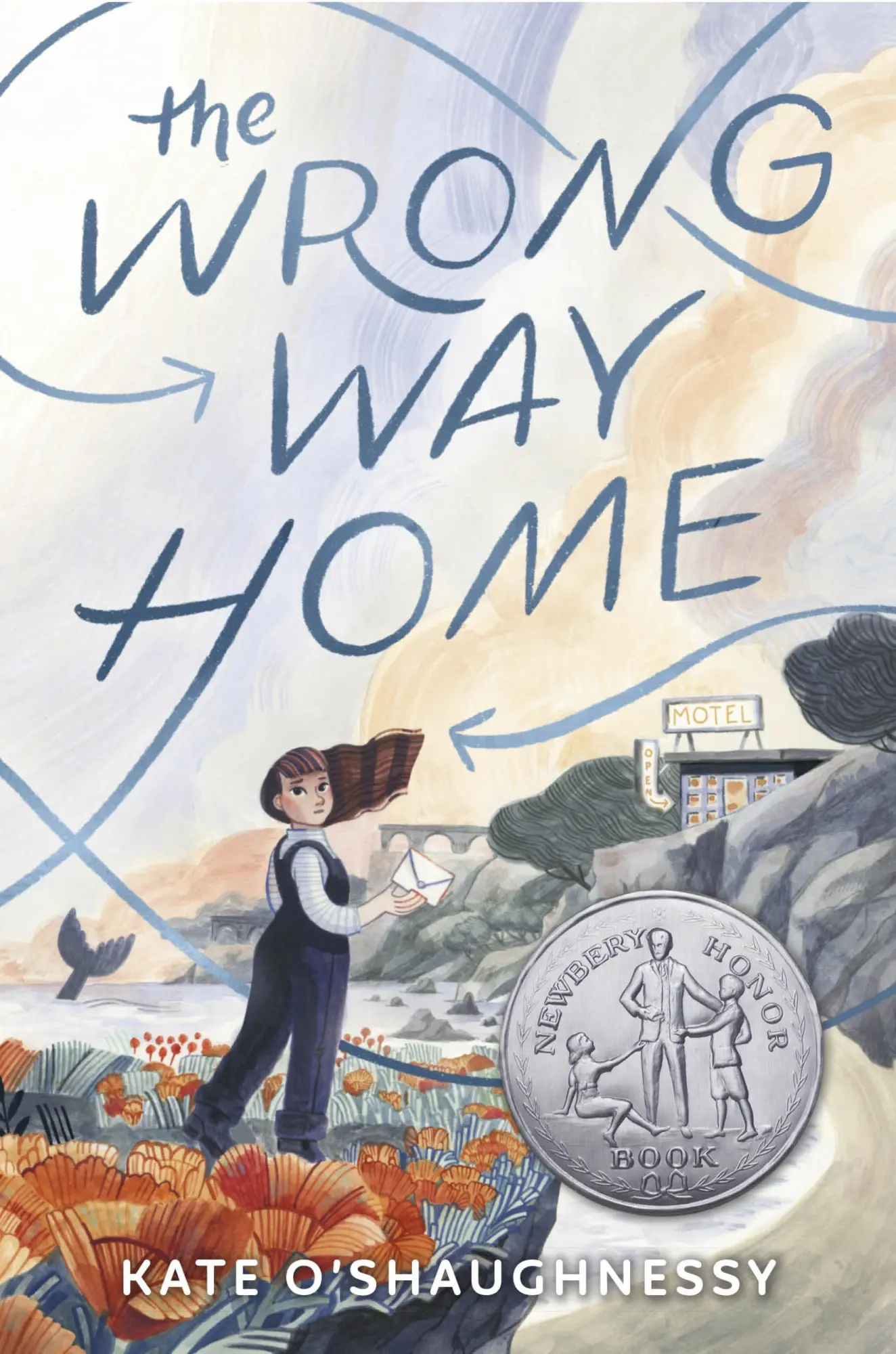 Cover: 9780593650769 | The Wrong Way Home | (Newbery Honor Award Winner) | Kate O'Shaughnessy