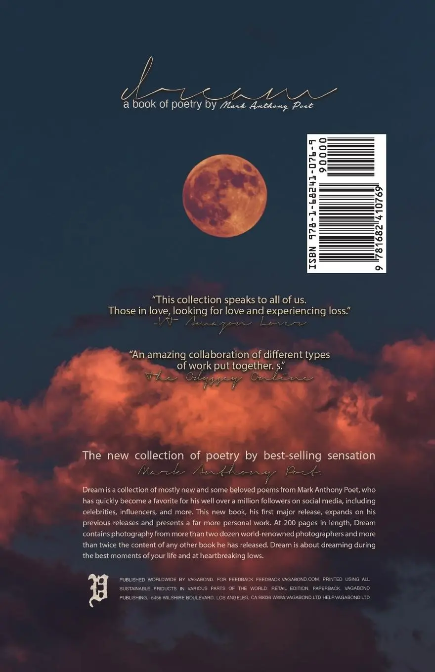 Rückseite: 9781682410769 | Dream | Mark Anthony | Taschenbuch | Englisch | 2022 | Vagabond