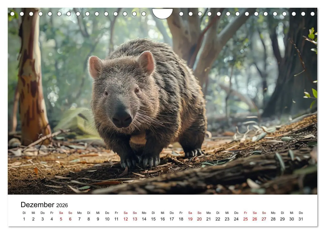 Bild: 9783457340769 | Wildes Down Under: Tiere des Australischen Kontinents (Wandkalender...