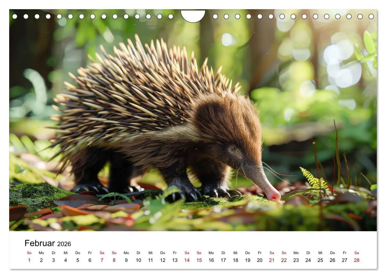 Bild: 9783457340769 | Wildes Down Under: Tiere des Australischen Kontinents (Wandkalender...